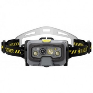 Ledlenser HF8R Work, Naglavna polnilna svetilka, Črna/Rumena 2