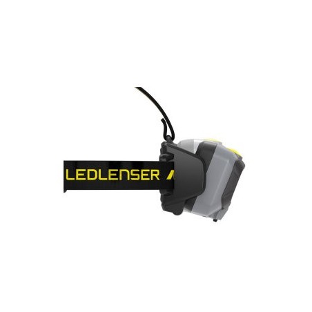 Ledlenser HF8R Work, Naglavna polnilna svetilka, Črna/Rumena