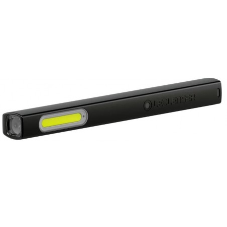 Ledlenser W2 Work, Ročna polnilna svetilka, Črna