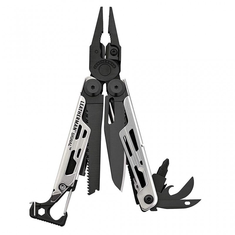 Leatherman Signal™, Črna/Srebrna, Večnamensko...