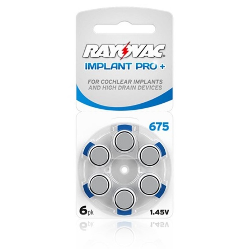 Rayovac Implant Pro+ A675 - PR44, 6x,...