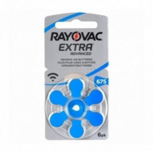 Rayovac Extra A675 - PR44, 6x, Cink-Zračna baterija za...
