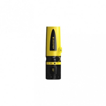 Ledlenser EX7 - ATEX, Črno/Rumena, ATEX industrijska svetilka