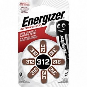 Energizer A312 - PR41, 8x, Cink-Zračna baterija za slušne...