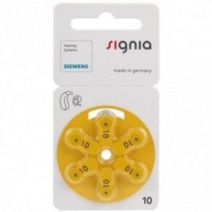 Siemens Signia A10 - PR70, 6x, Cink-Zračna baterija za...