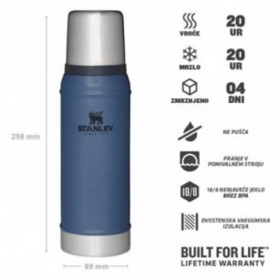 Stanley Classic Bottle 0,75L, Hammertone Lake 2