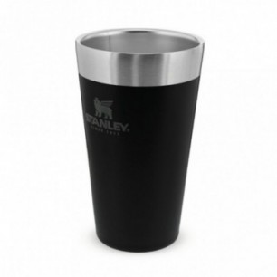 Stanley Izoliran Kozarec 0,47L, Mat Črna