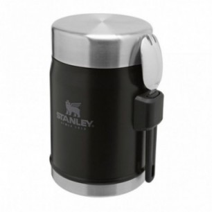 Stanley Classic Food Jar + Spork 0.4L, Matte Black Črna,...
