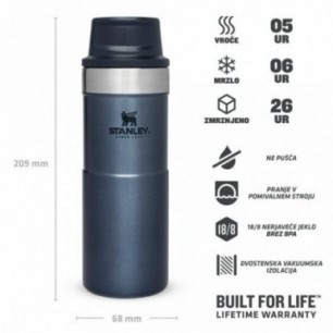 Stanley Classic Trigger Travel Mug 0,35L, Nightfall... 2