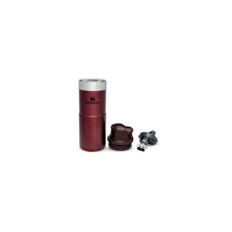 Stanley Classic Trigger Travel Mug 0,35L, Wine Rdeča, Steklenica