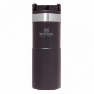 Stanley NeverLeak Travel Mug 0.35L, Matte Black Pebble Črna