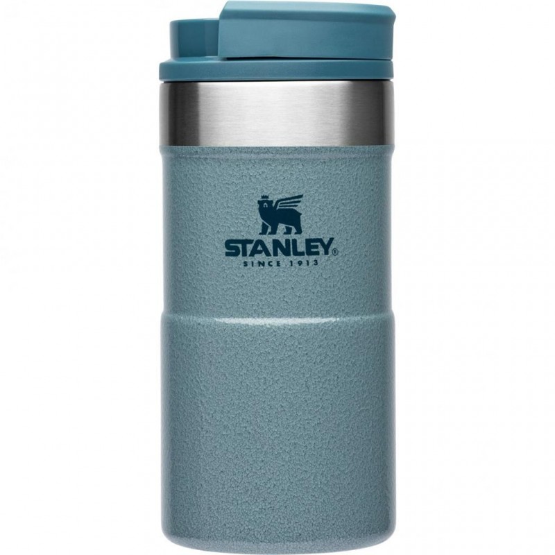 Stanley NeverLeak Travel Mug 0.25L, Hammertone Ice