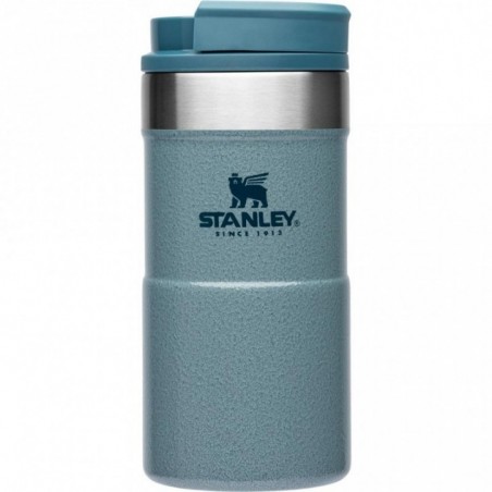 Stanley NeverLeak Travel Mug 0.25L, Hammertone Ice