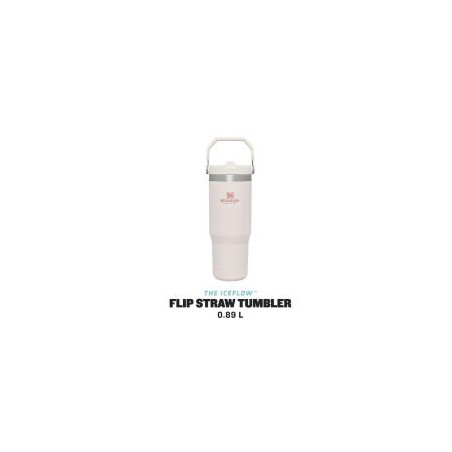 Stanley kozarec The IceFlow Flip Straw Tumbler, 0,89l, Rose Quartz