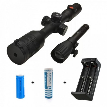 InfiRay Tube TD50L night vision riflescope + 940 IR + batttery kit