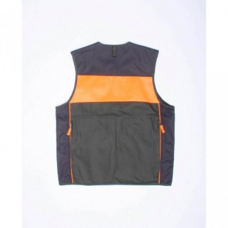 TELOVNIK- BREZROKAVNIK DVOBARVEN OJAČAN S KEVLAR NAŠITKI-LV850