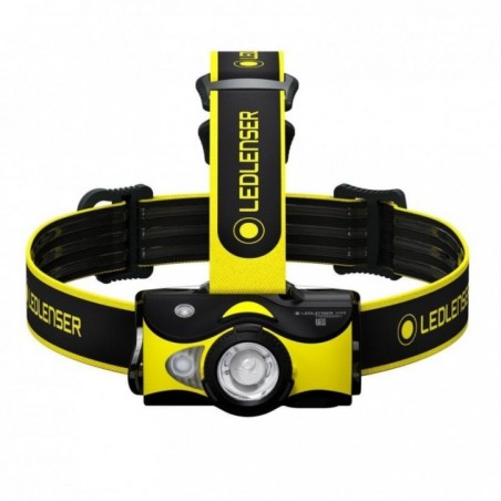 Ledlenser iH9R, Črna/Rumena, Naglavna industrijska svetilka