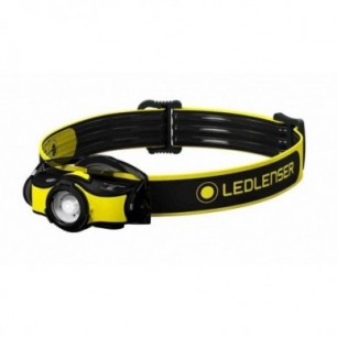 Ledlenser iH5R, Črna/Rumena, Naglavna industrijska svetilka