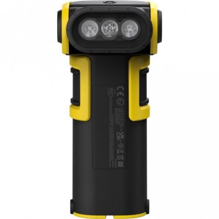 LEDLENSER EXC7R ATEX, Ročna polnilna svetilka, brez polnilne postaje,črno/rumena