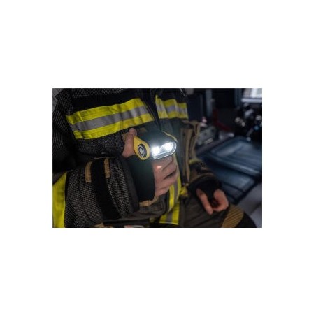 LEDLENSER EXC7R ATEX, Ročna polnilna svetilka, brez polnilne postaje,črno/rumena