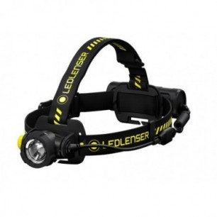 Ledlenser H7R Work, Polnilna naglavna svetilka, Črna/Rumena