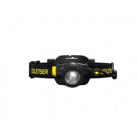 Ledlenser H7R Work, Polnilna naglavna svetilka, Črna/Rumena