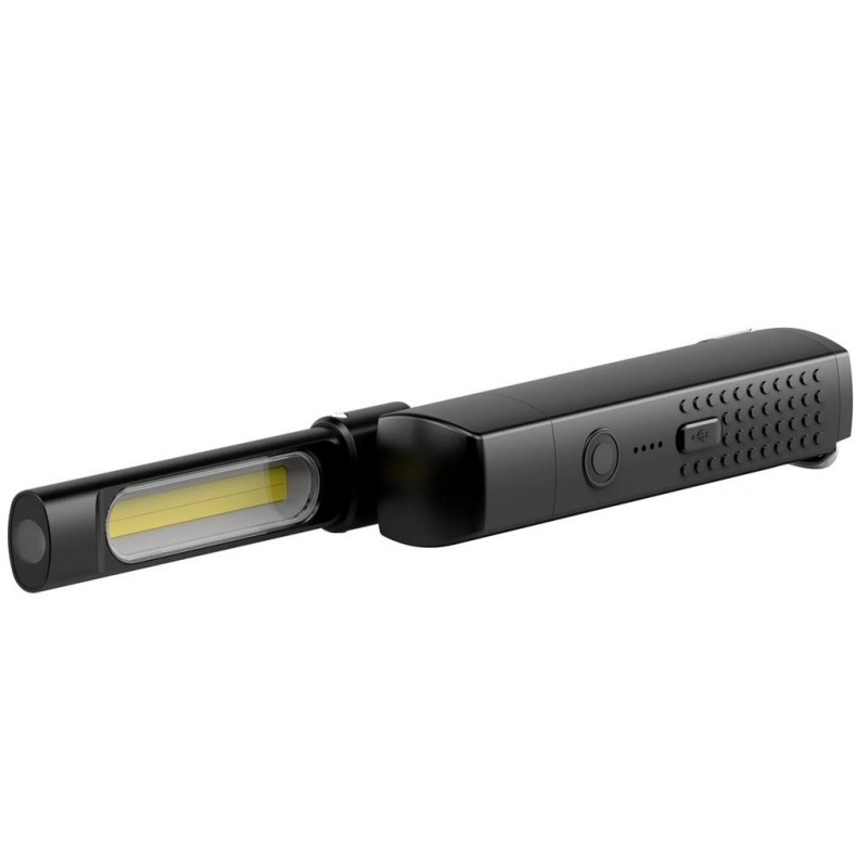 Ledlenser W6R Work, Ročna polnilna svetilka, Črna