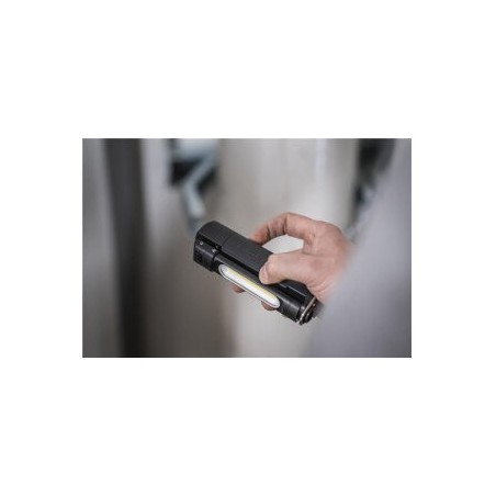 Ledlenser W6R Work, Ročna polnilna svetilka, Črna